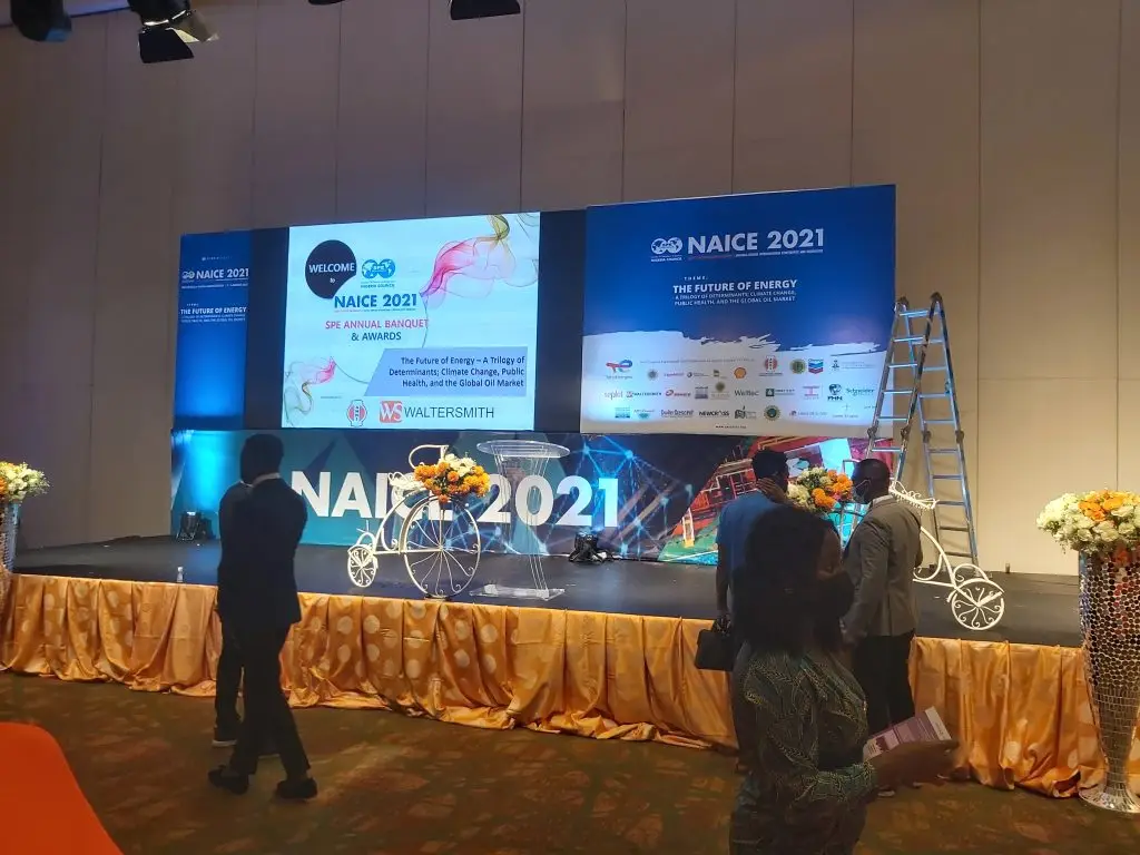 NAICE 2021 BACKDROP & STAGE