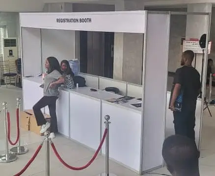 4M REGISTRATION BOOTH