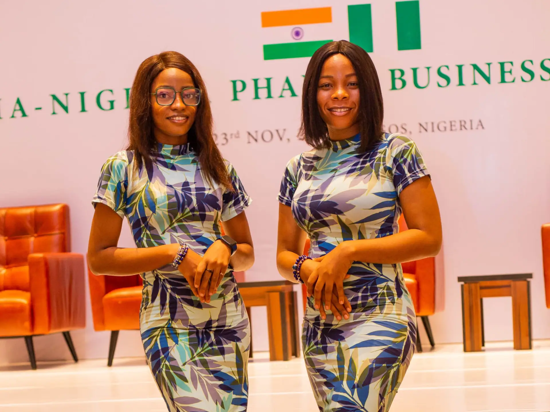 USHERS AT B2B CONFERENCE